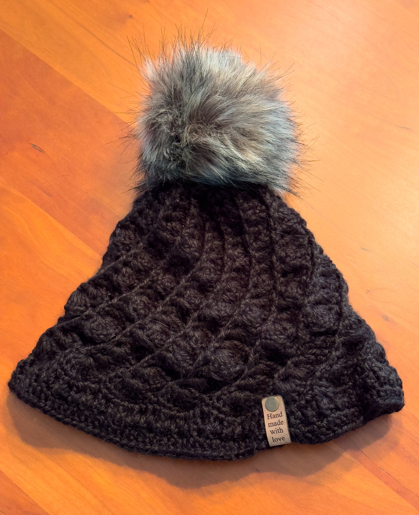 Cozy Yeti Pom Pom Crochet Hats - Handmade in Maine
