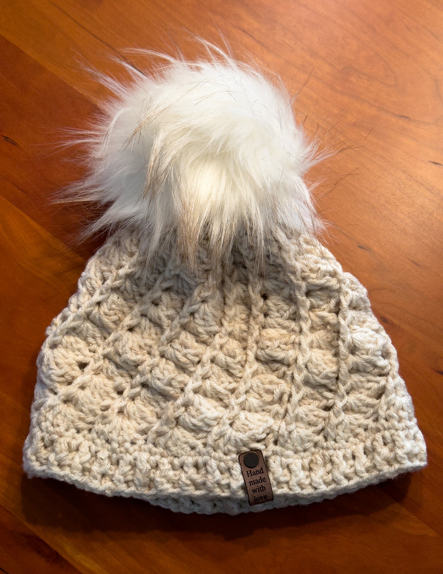 Cozy Yeti Pom Pom Crochet Hats - Handmade in Maine