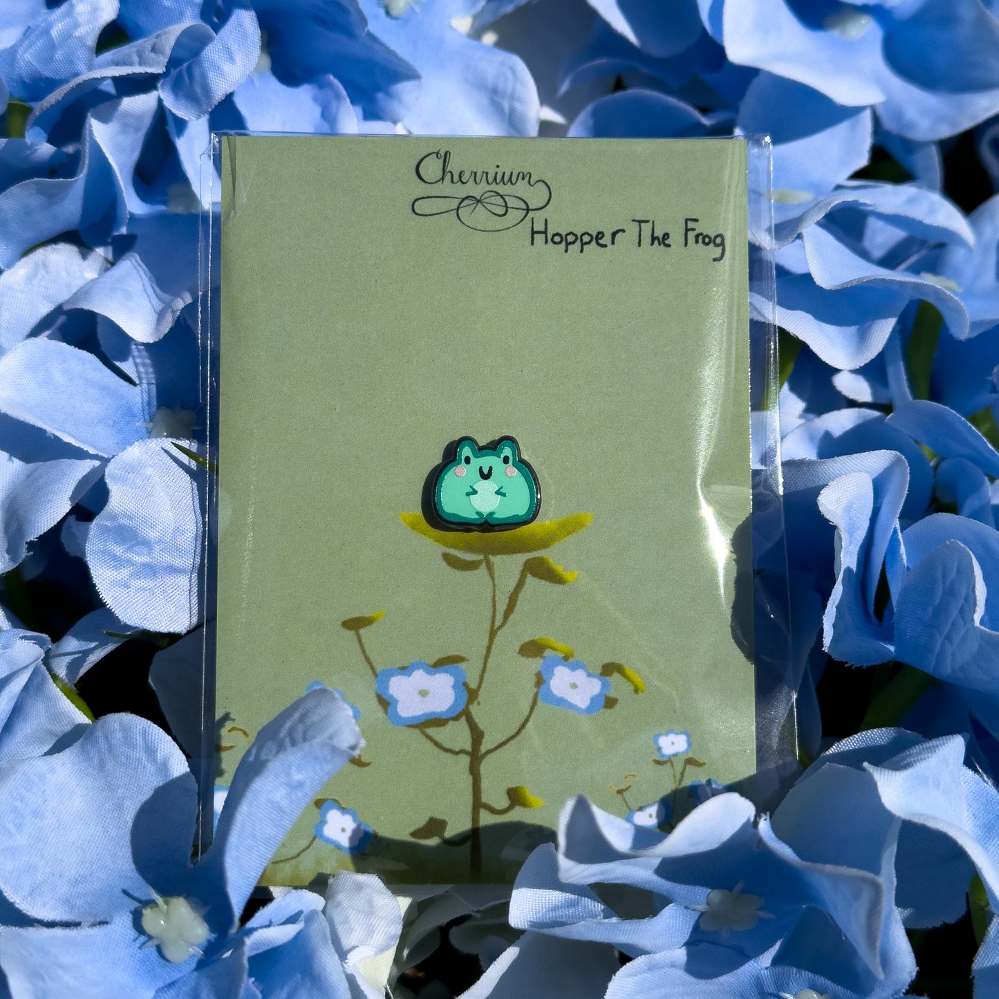 Hopper The Frog Pin