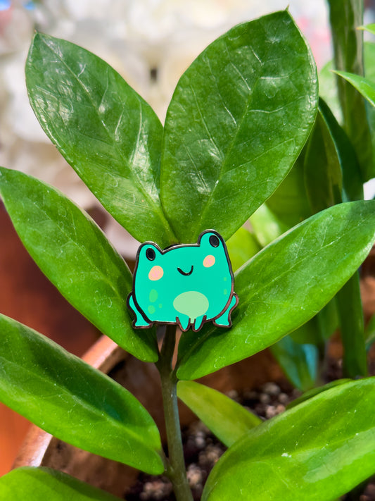 Gary The Frog Pin