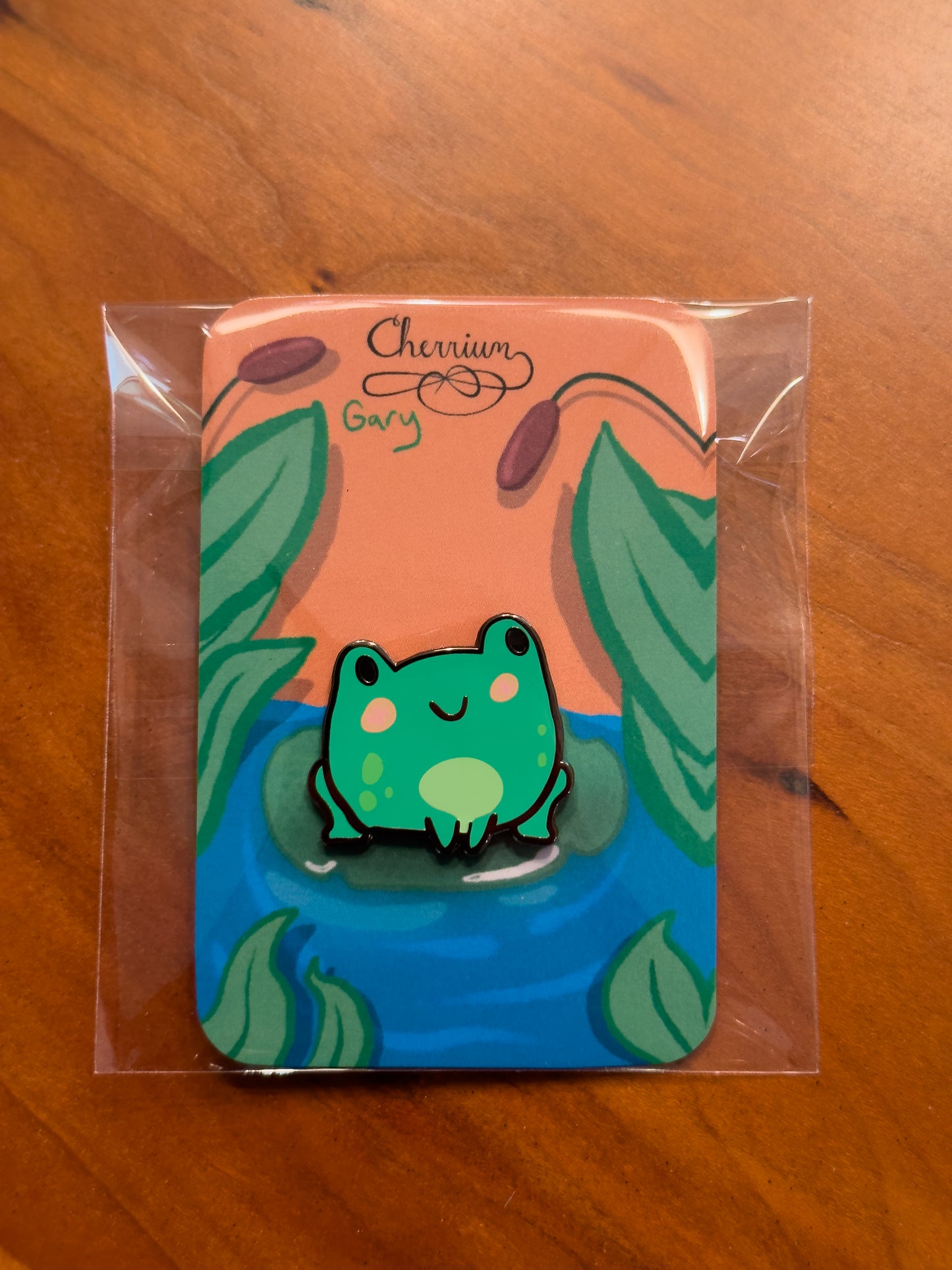 Gary The Frog Pin