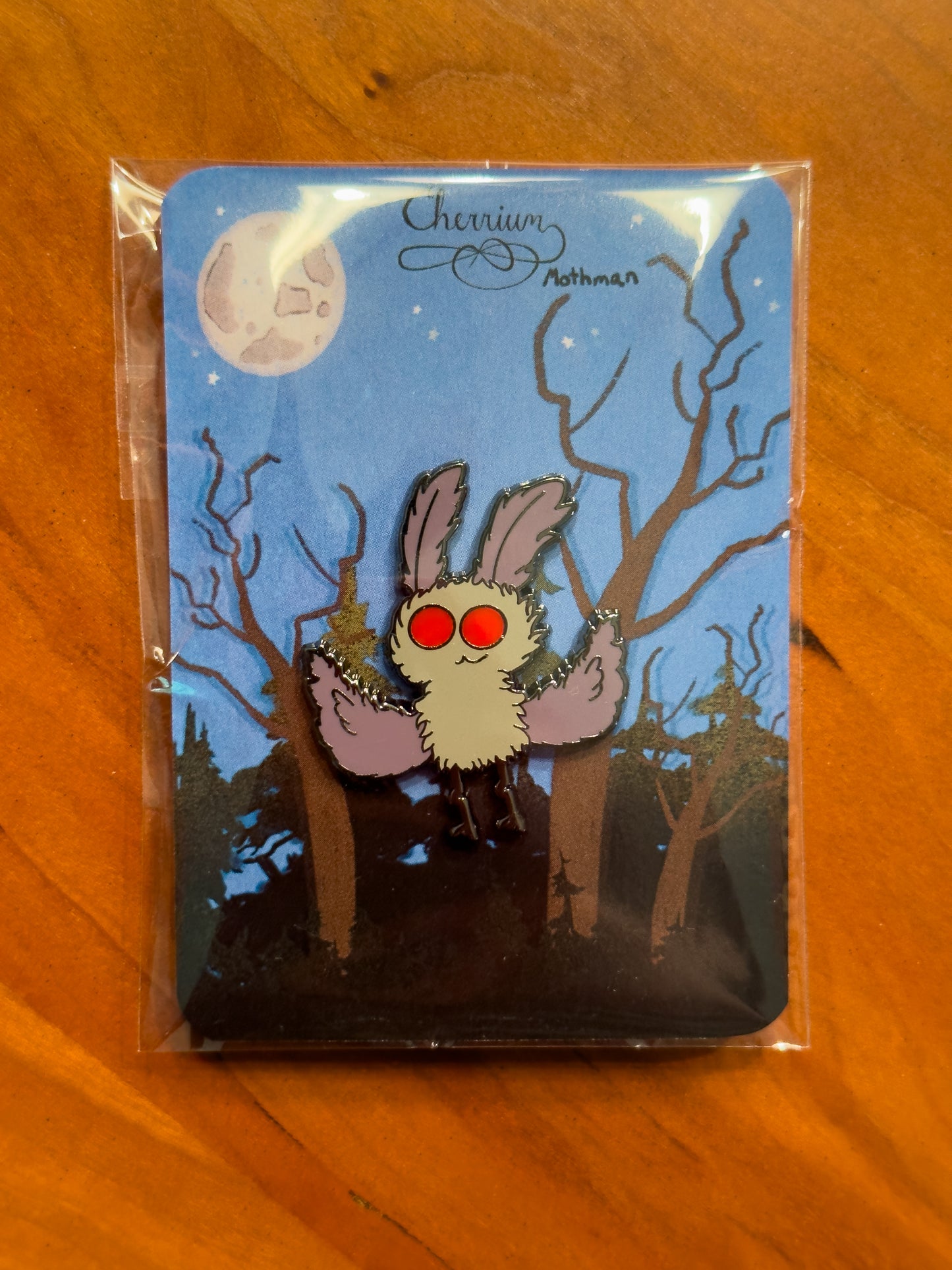 Mothman Pin